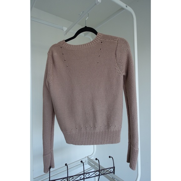 T By Alexander Wang Dusty Rose sweater - Picture 2 of 4